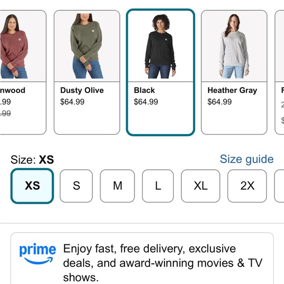 Carhartt Black Logo Sweatshirt - Picture 4 of 4